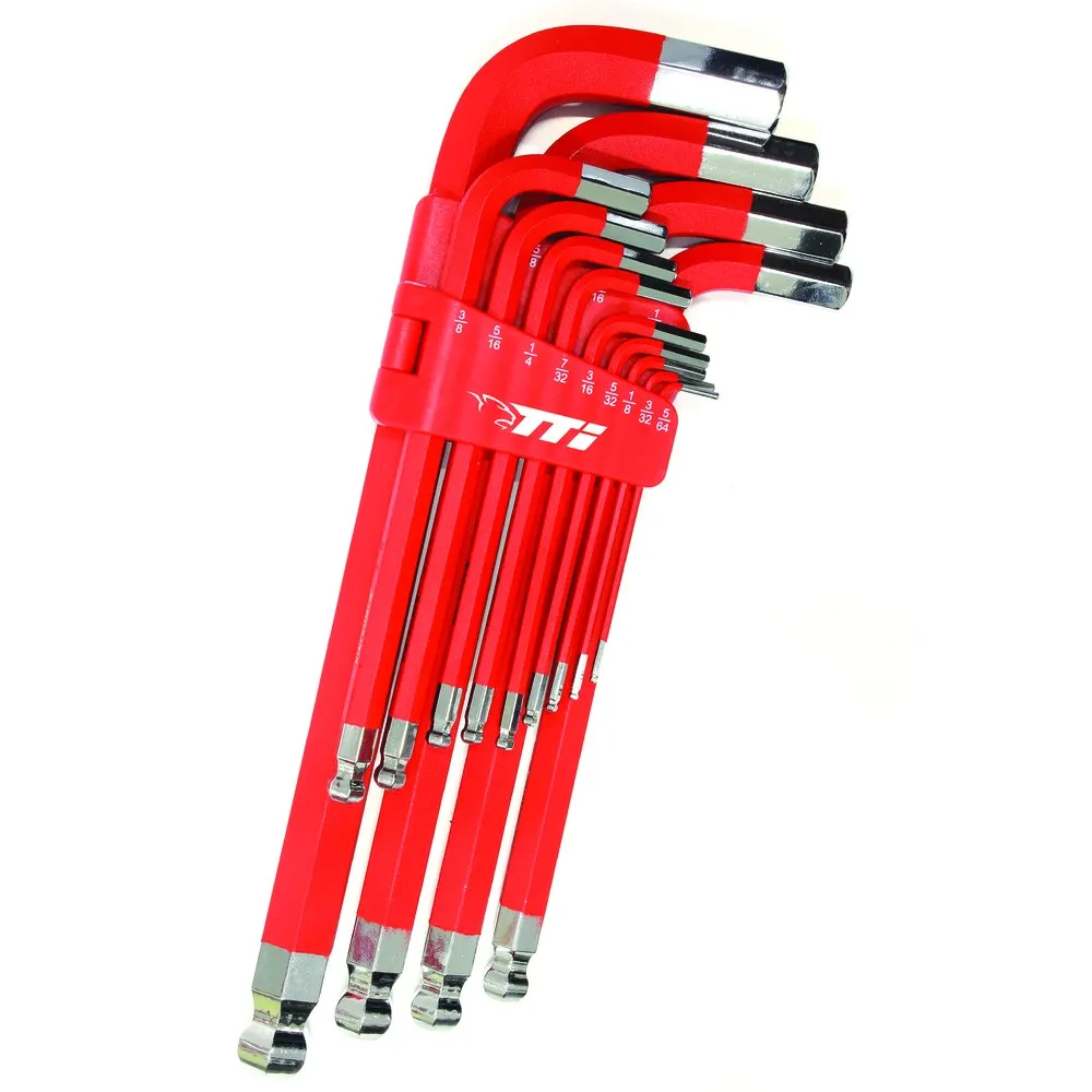 TTI 13 Piece Magnetic Jumbo Hex Key Set AF Ball End 13JUMBOHKAF