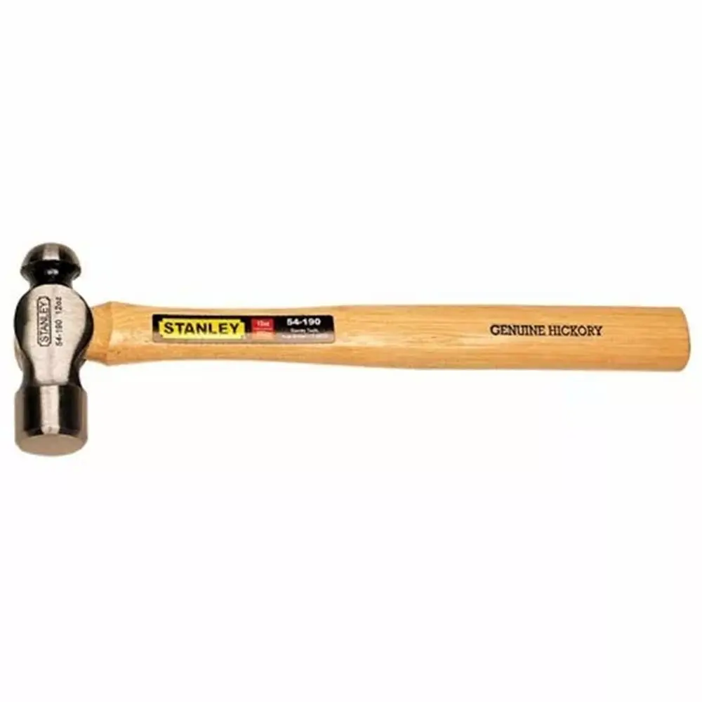 STANLEY 24oz/680g Wooden Handle Ball Pein Hammer 54-192