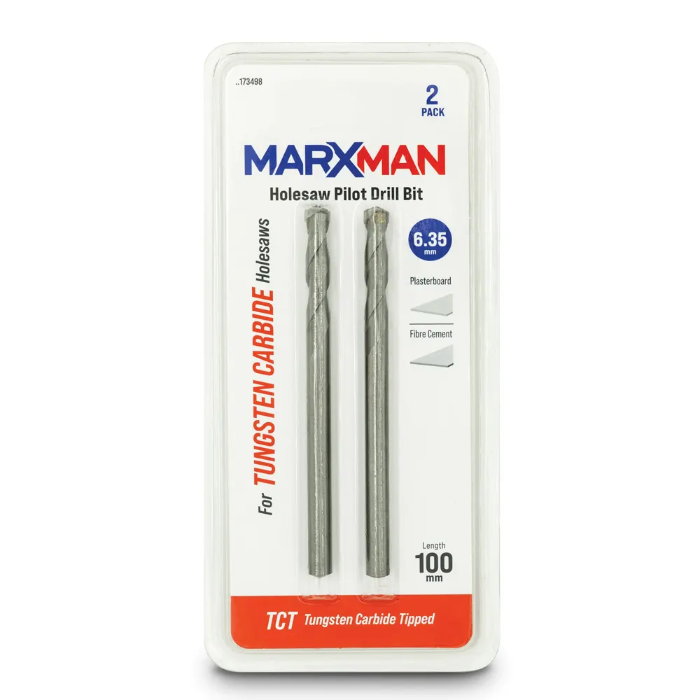 MARXMAN 100mm TCT Pilot Drill Bit - 2 Piece MHPTCT100