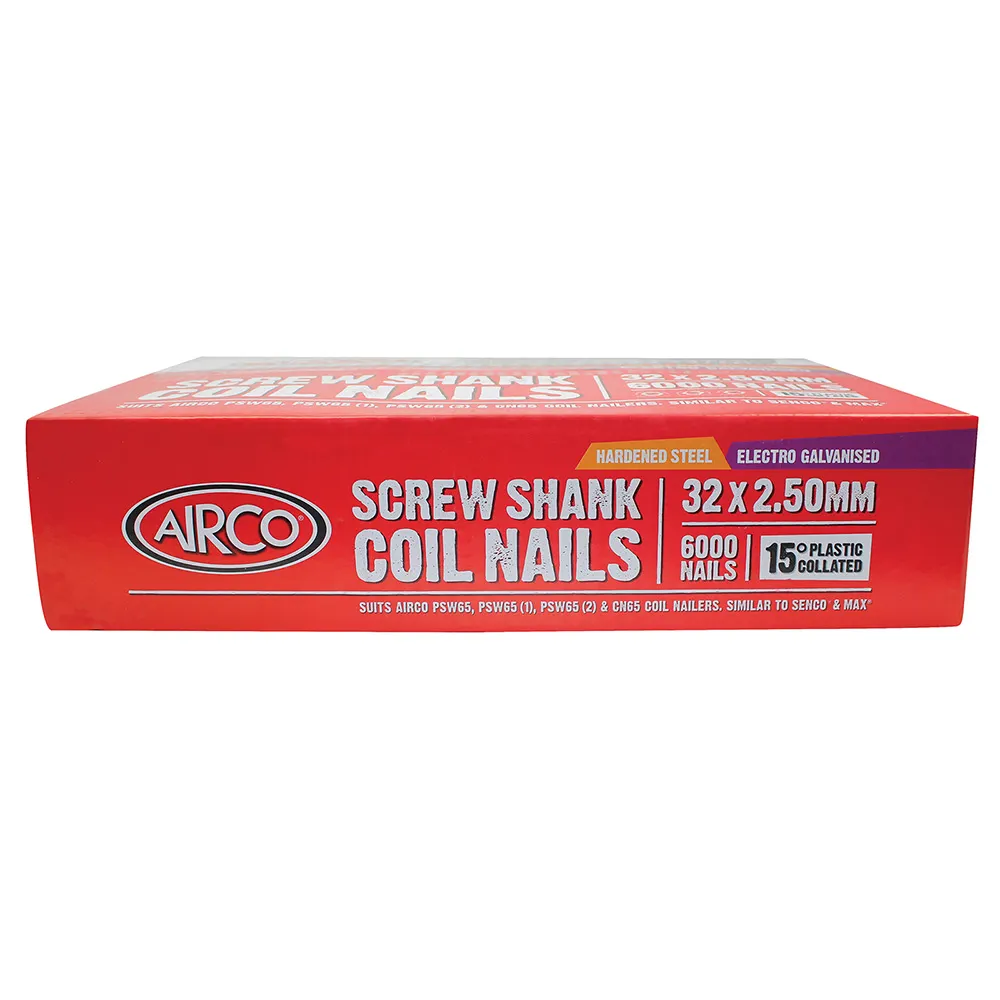 AIRCO FAP Series Coil Nail - 32 x 2.5mm YF32250