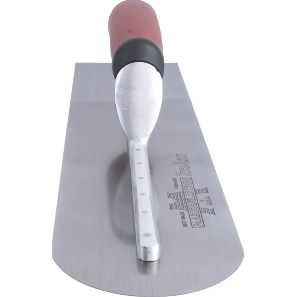 MARSHALLTOWN 457 x 102mm Carbon Steel Durasoft Handle Finishing Trowel MxS81RED