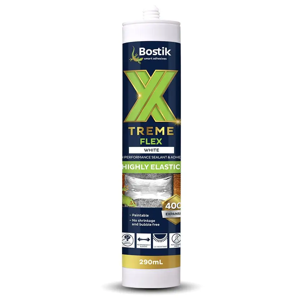 BOSTIK 290ml Xtreme Flex Cartridge - White 30610668