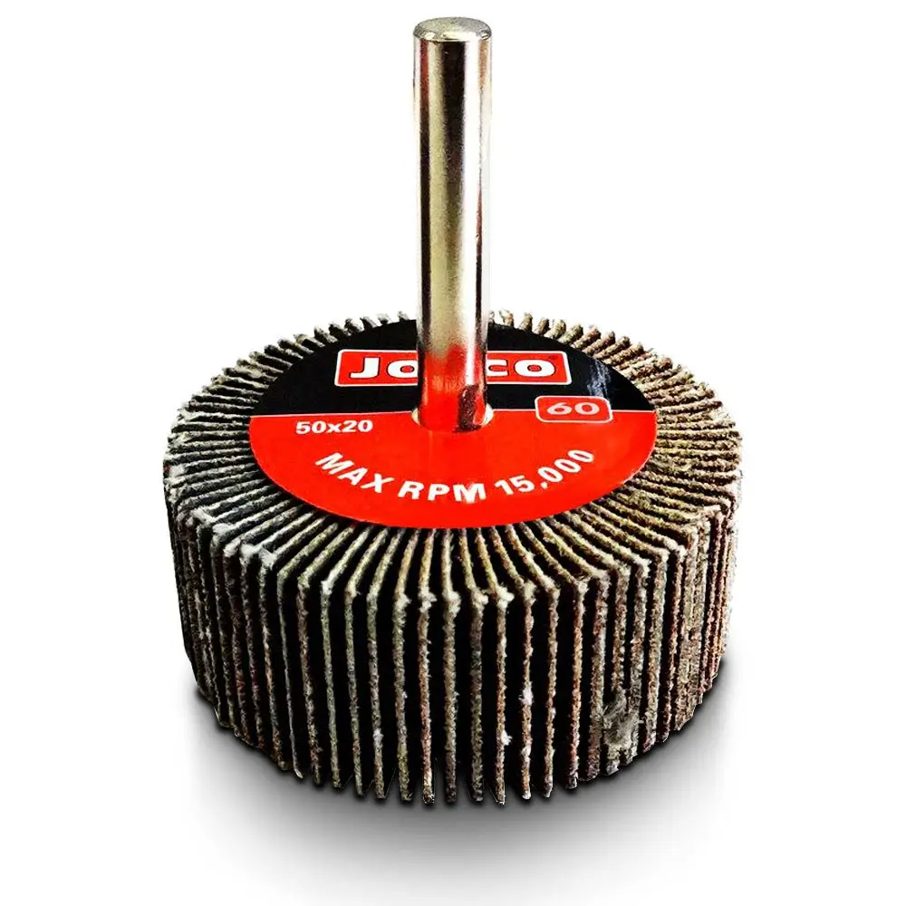 JOSCO 50 x 20mm 60-Grit Mounted Flap Wheel