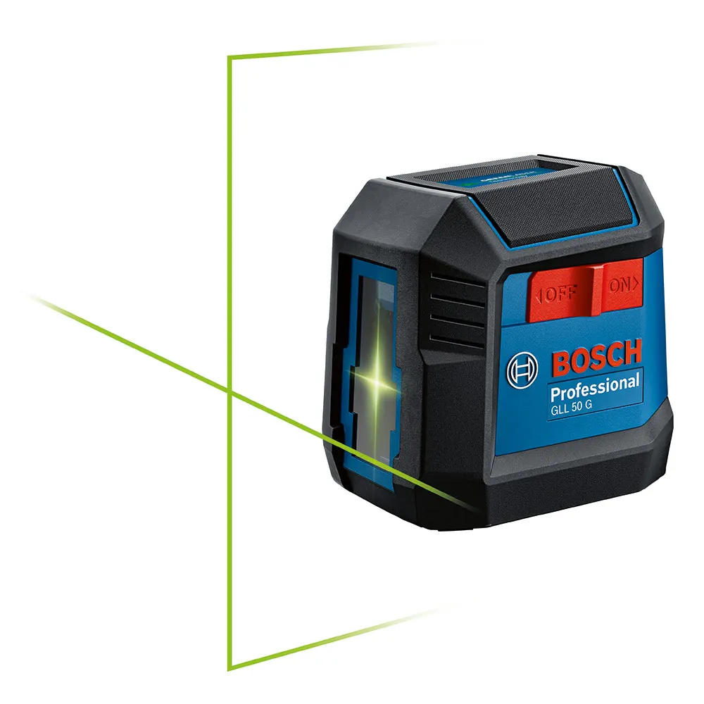 BOSCH GLL 50 G Professional Green Cross Line Laser Level 06010653K0