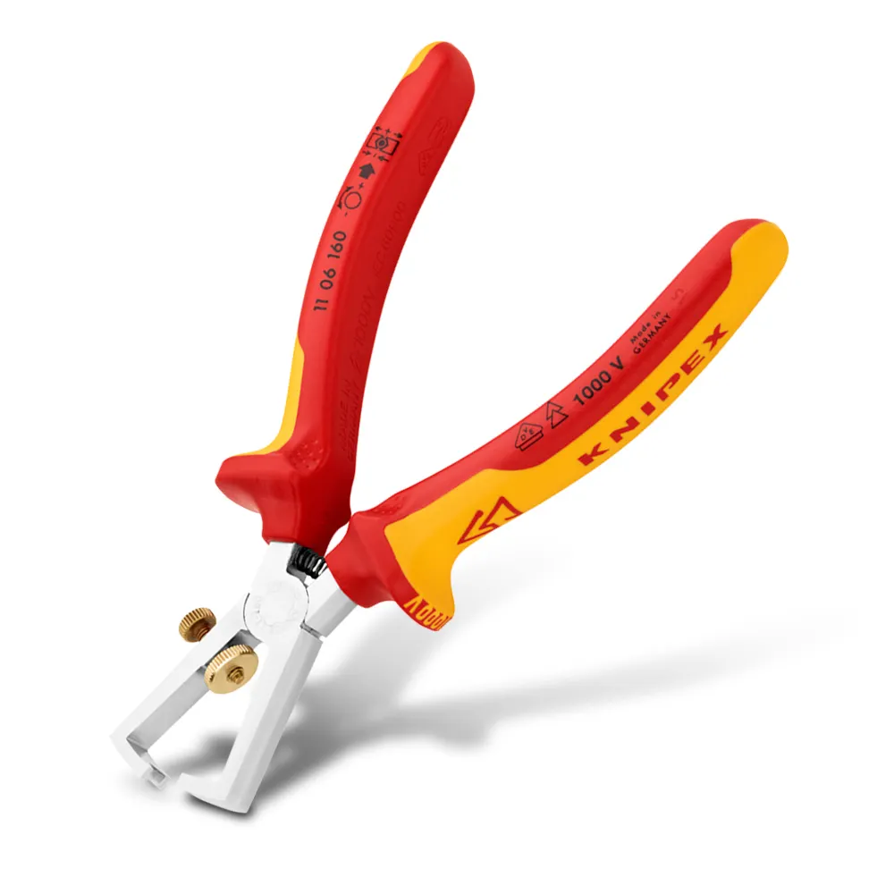 KNIPEX 160mm 1000V VDE Insulation Stripper 1106160SB