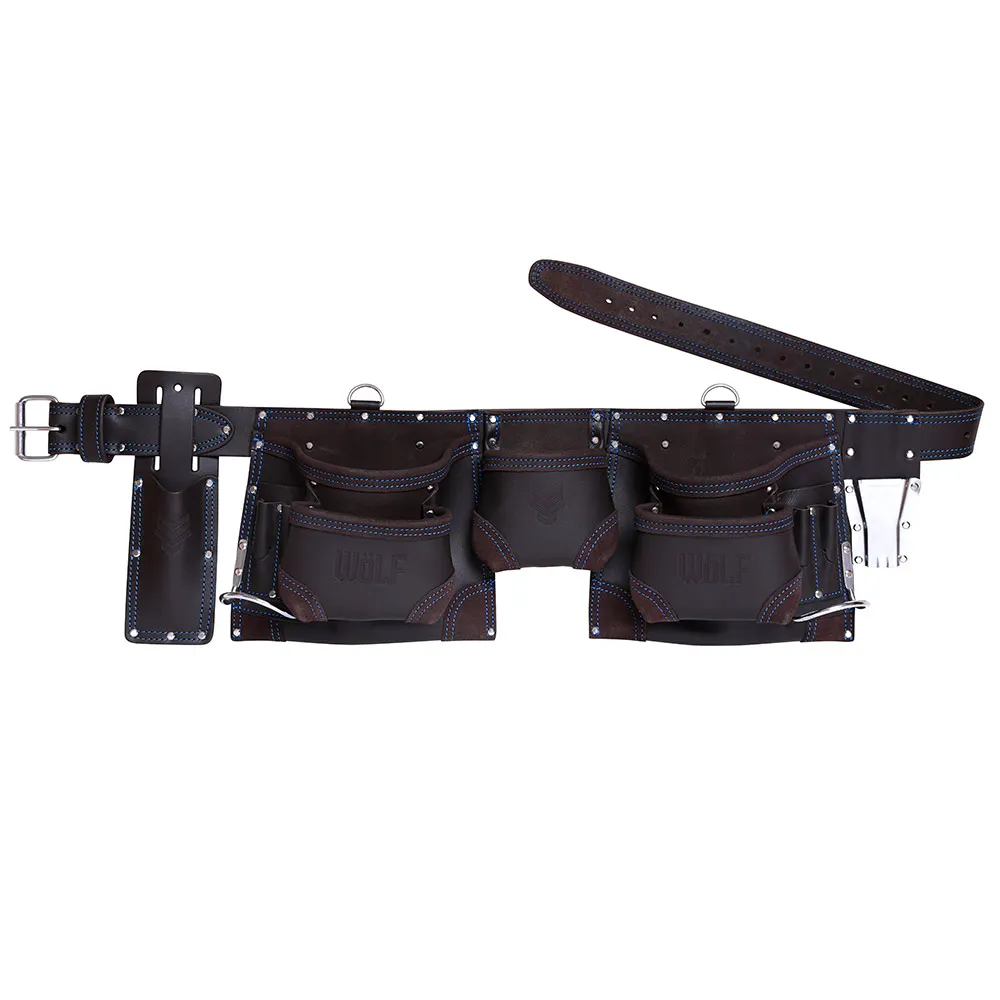 WoLF 13 Pocket Leather Tool Apron WTA012