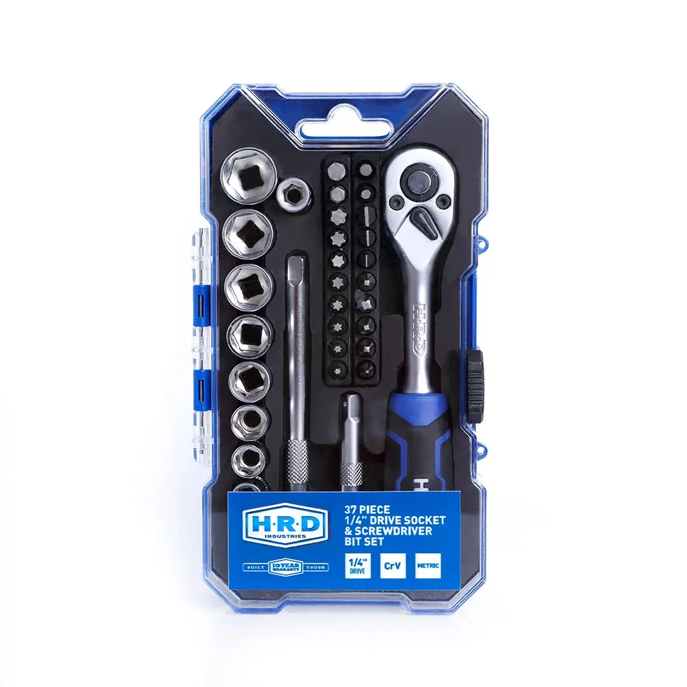 HRD 37 Piece 4-14mm Socket Set H14BS37