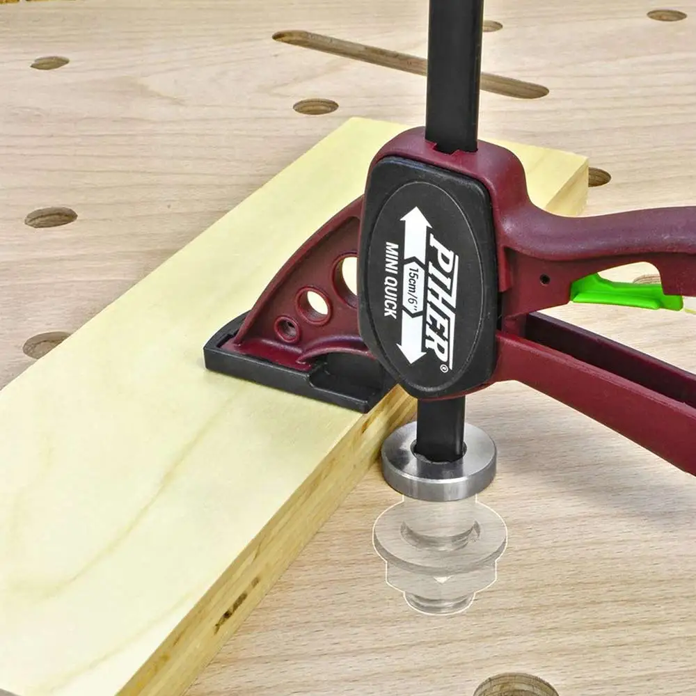 PIHER 19-20mm Quick MDF Workbench Adaptor GP-191030