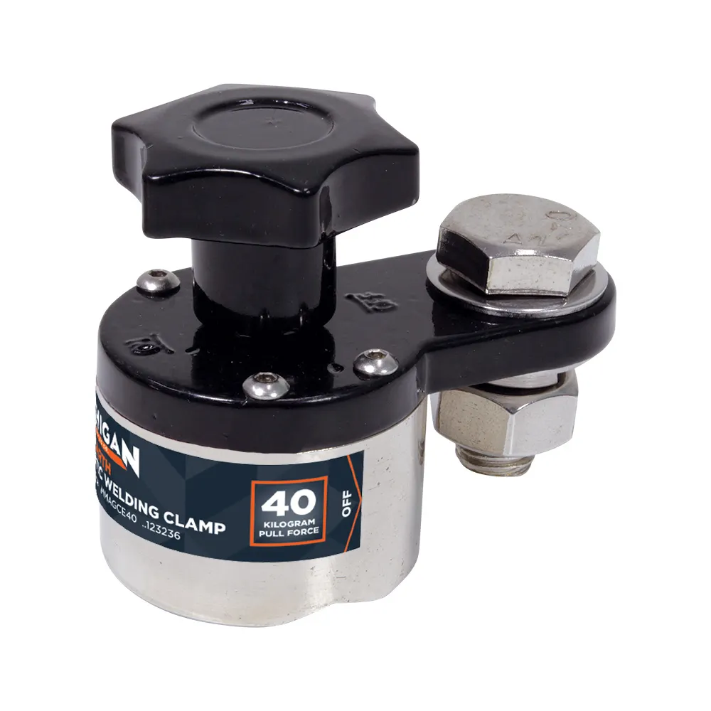 MICHIGAN 300a 40kgf Turn Release Earth Magnetic Welding ClampMMAGCEA40