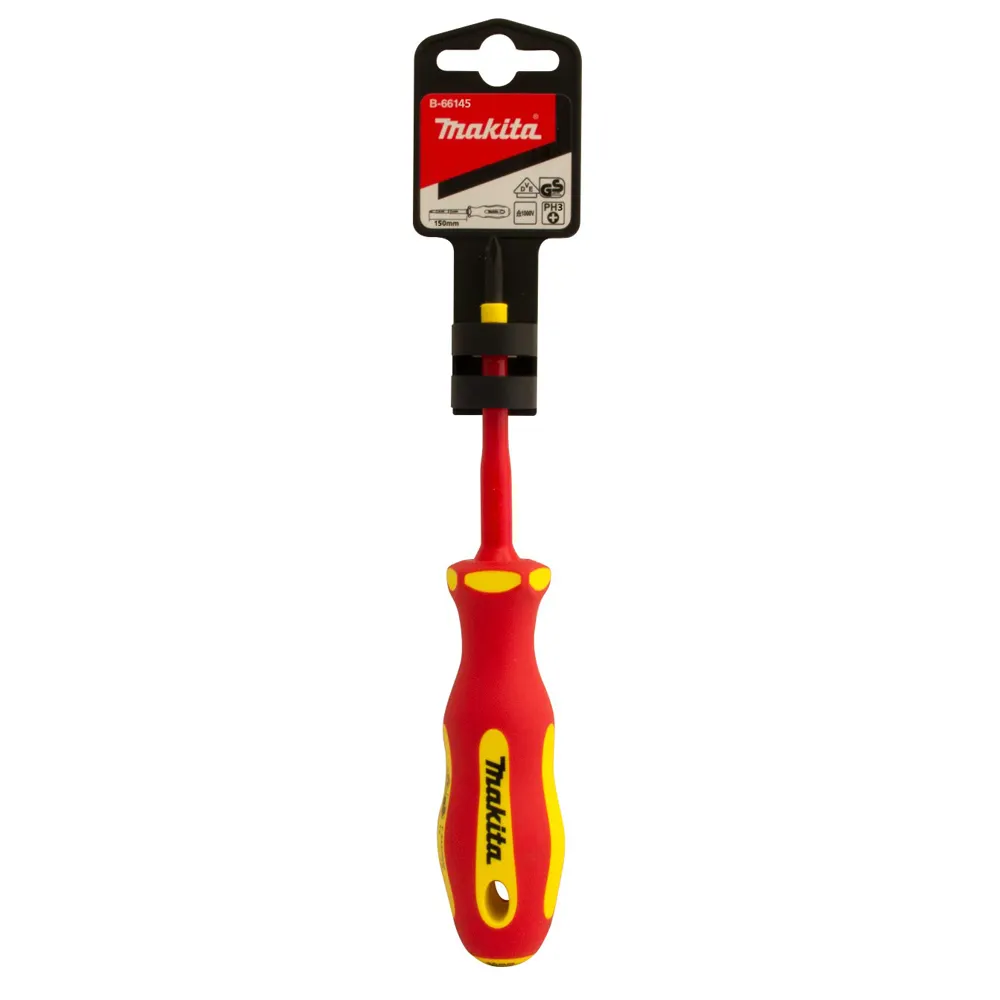 MAKITA Ph3 x 150mm Insulated Screwdriver B-66145