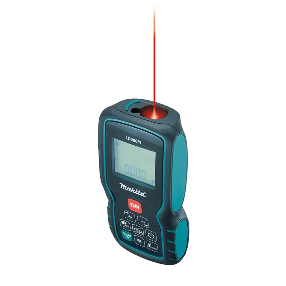 MAKITA 80m Incline Sensor Laser Distance Measurer LD080PI
