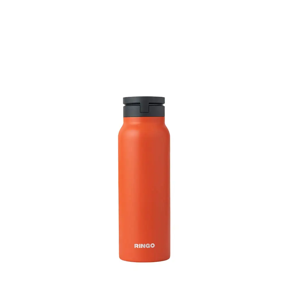 RINGO 710ml (24oz) Water Bottle - with Magnetic Phone Mount - Orange B2OR24LSC1