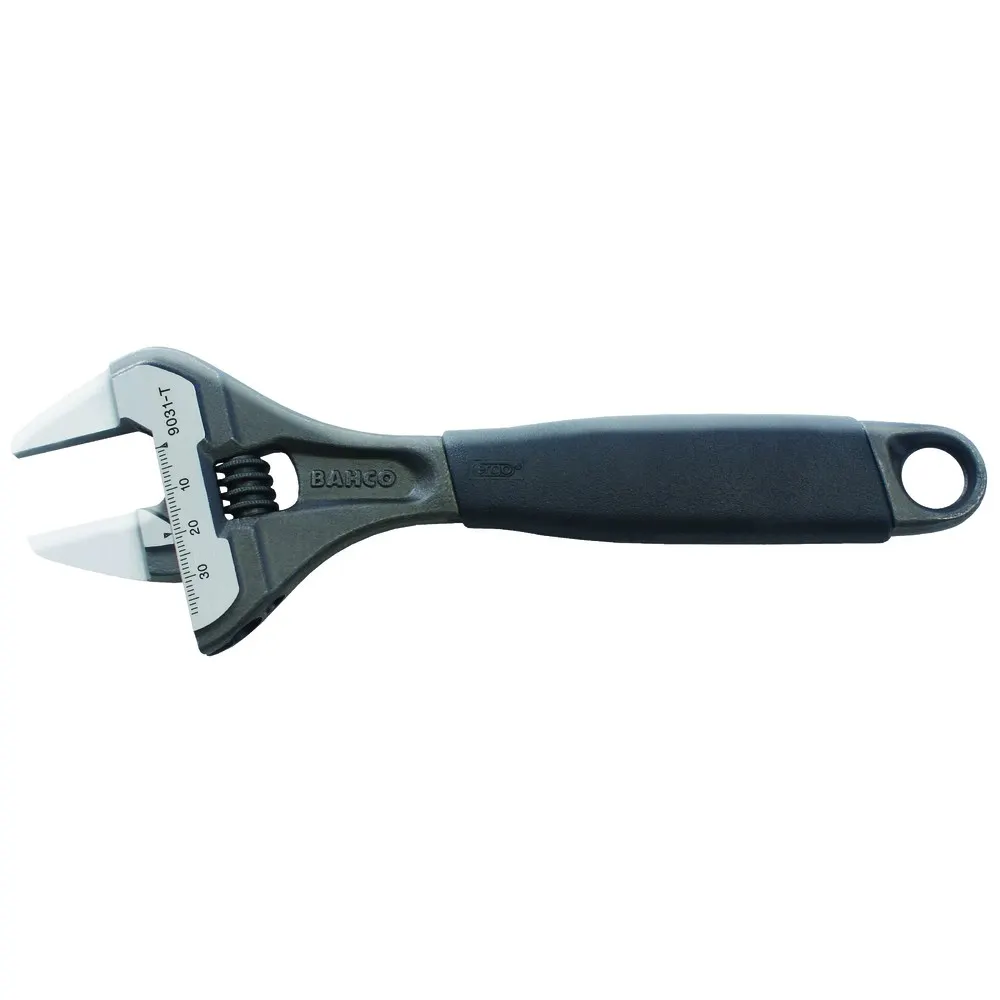 BAHCO 200mm 38mm Cap Slim Jaw Adjustable Wrench 9031-T