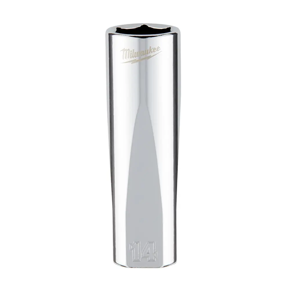 MILWAUKEE 14mm 3/8inch Deep Metric Socket 45340014