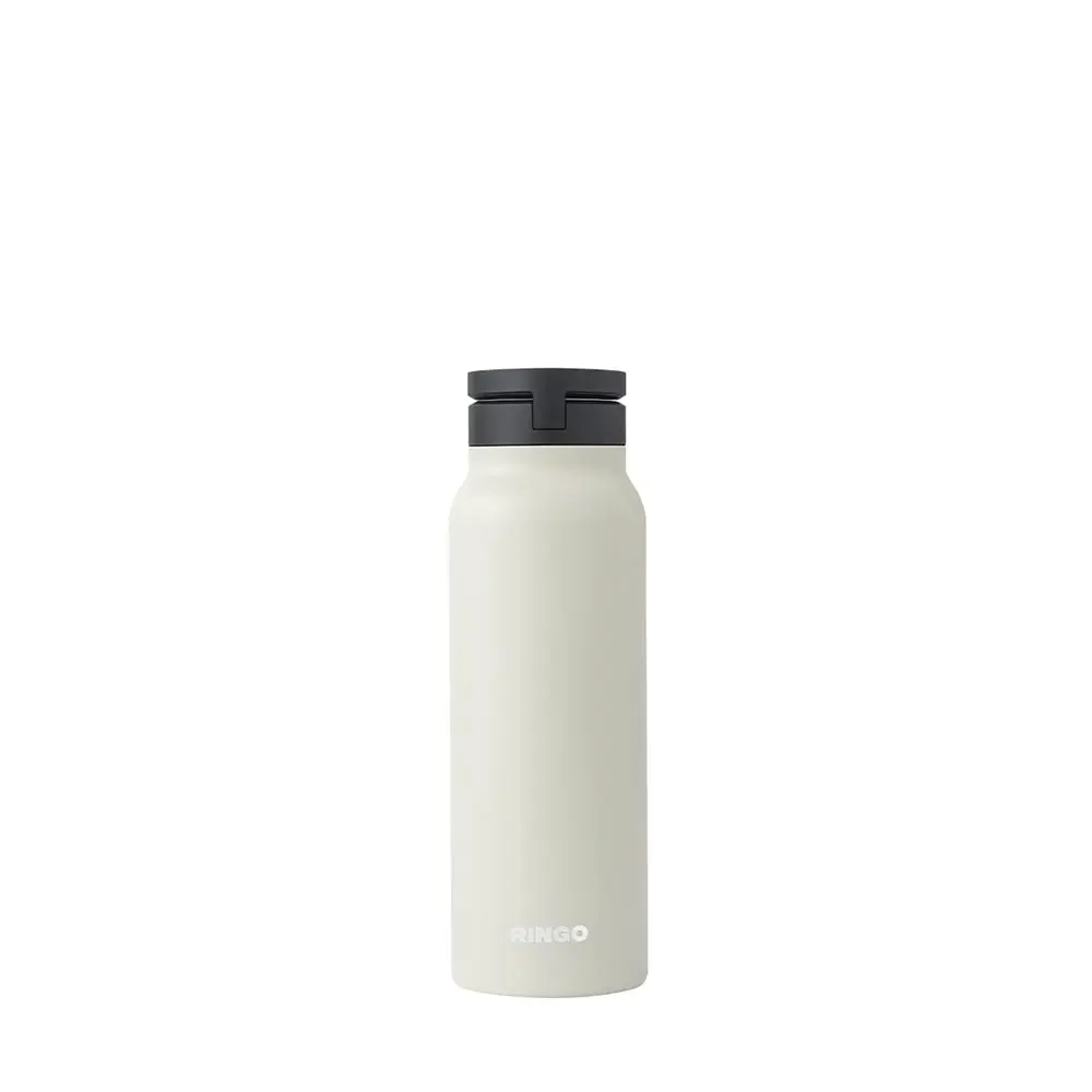 RINGO 710ml (24oz) Water Bottle - with Magnetic Phone Mount - Ivory B2IV24LSC1