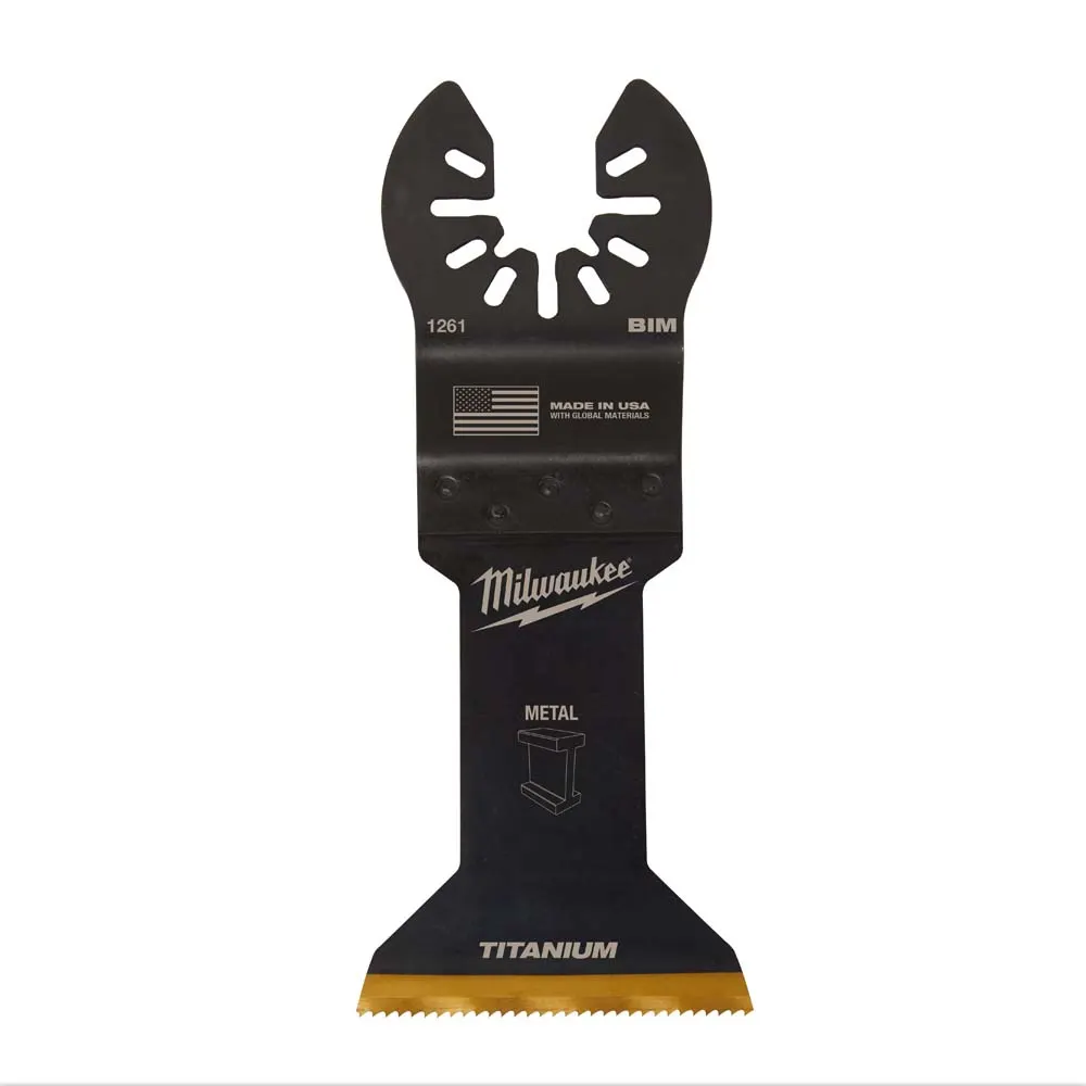 MILWAUKEE 3 piece 45mm OPEN-LOK Titanium Enhanced Bi-Metal Metal Blade 49251263