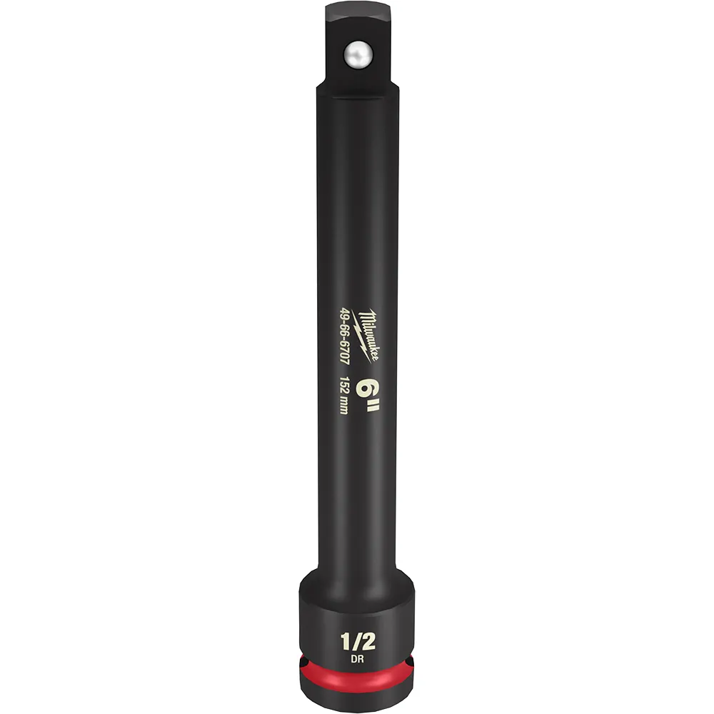 MILWAUKEE SHOCKWAVE 1/2" Drive 152mm (6") Impact Socket Extension 49666707
