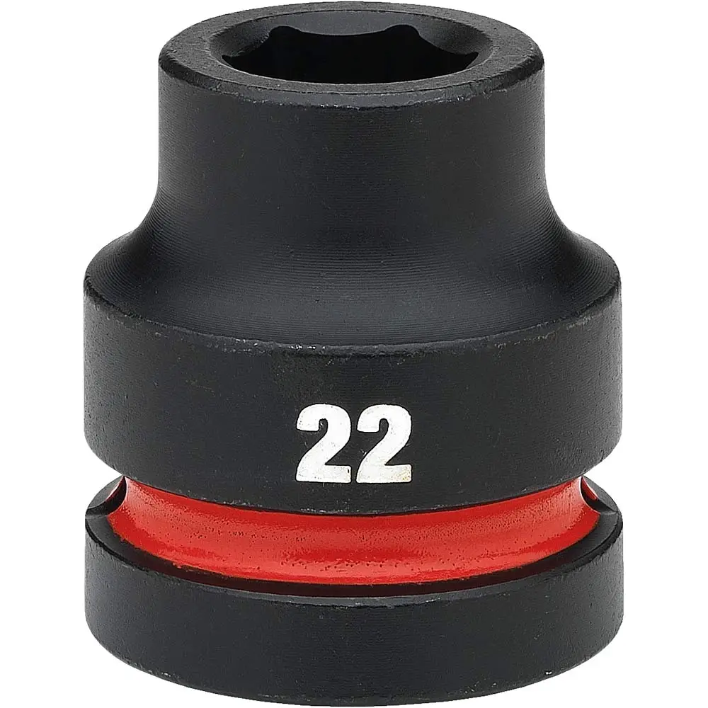 MILWAUKEE SHOCKWAVE 1inch Drive 22mm Standard 6 Point Impact Socket 49666589