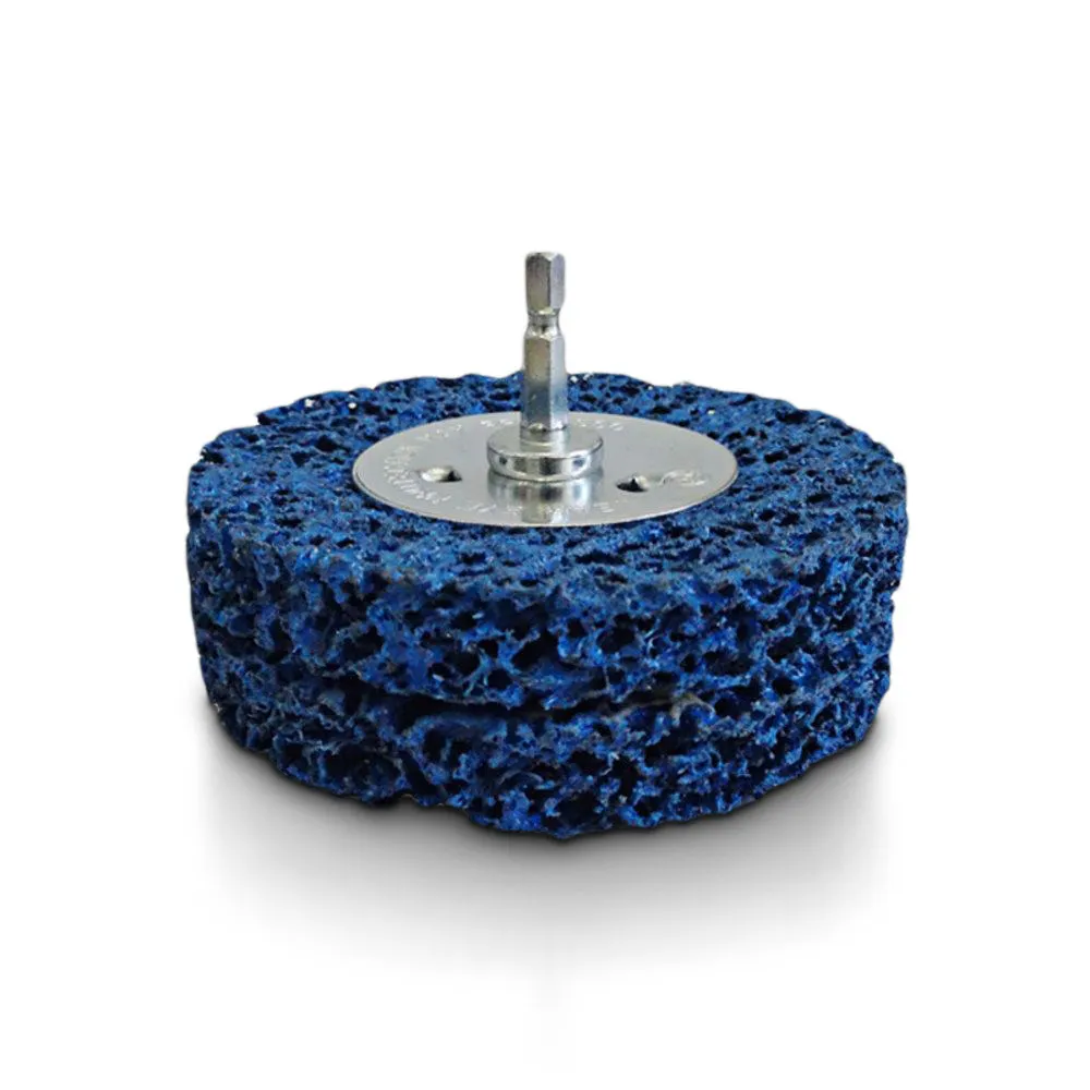 JOSCO BRUMBY 100 x 25mm 1/4-Hex Quick-Change Stripping Wheel - STRIP-IT