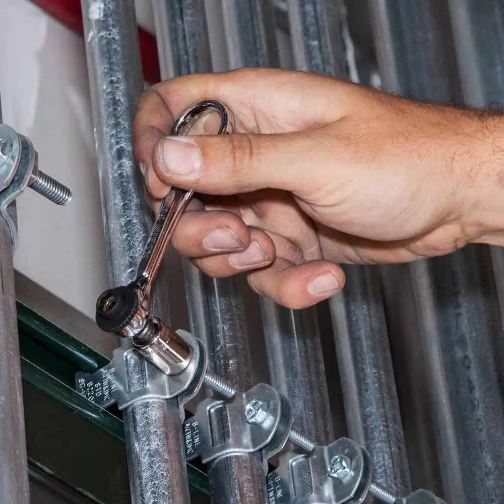 KLEIN 12 Piece Screwdriver & Offset Ratchet with Precision Driver Set A-85515