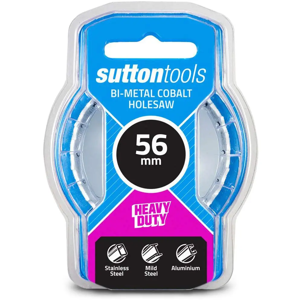 SUTTON 56mm (2.3/16inch) Bi-Metal Cobalt Holesaw