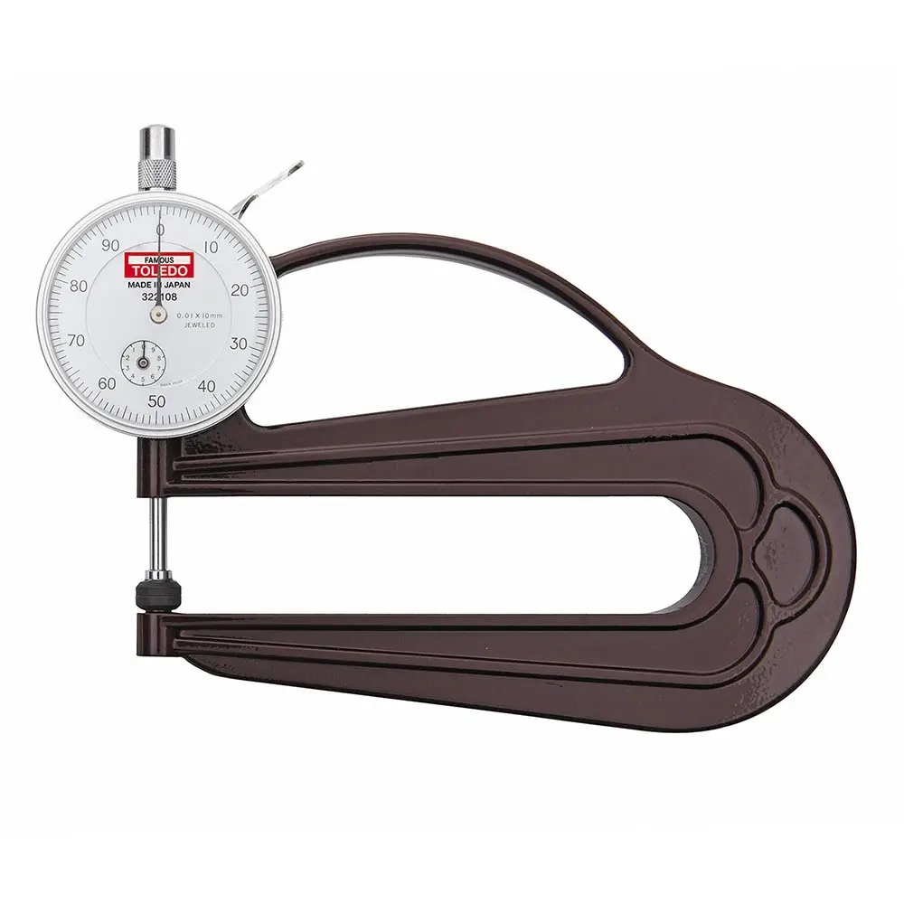 TOLEDO 0.01 x 10mm Thickness Gauge - Large 322108