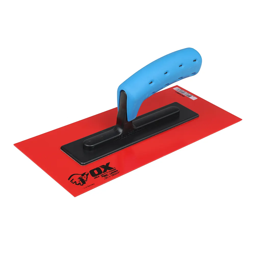 OX Pro Red Texture Finishing Trowel 130 x 280mm OX-P408511