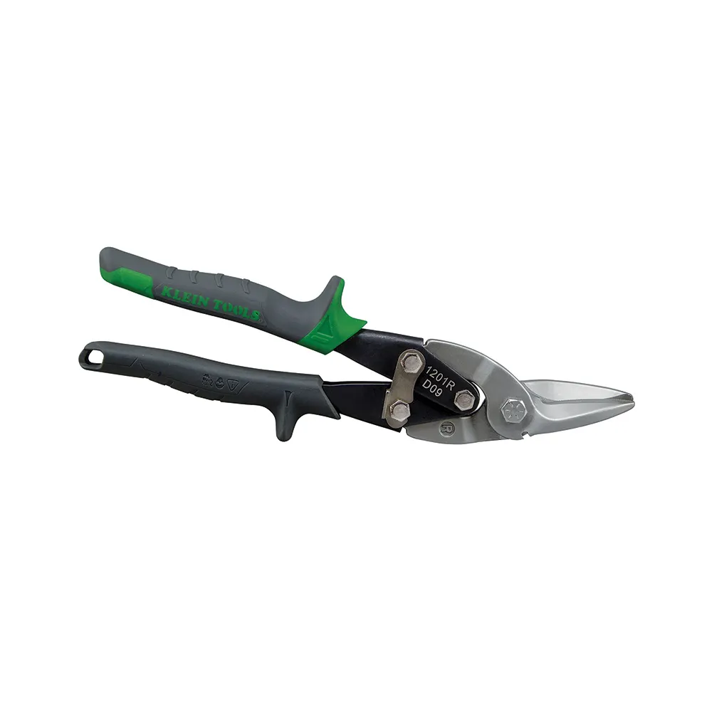 KLEIN 256mm Right Aviation Snips with Wire Cutter A-1201R