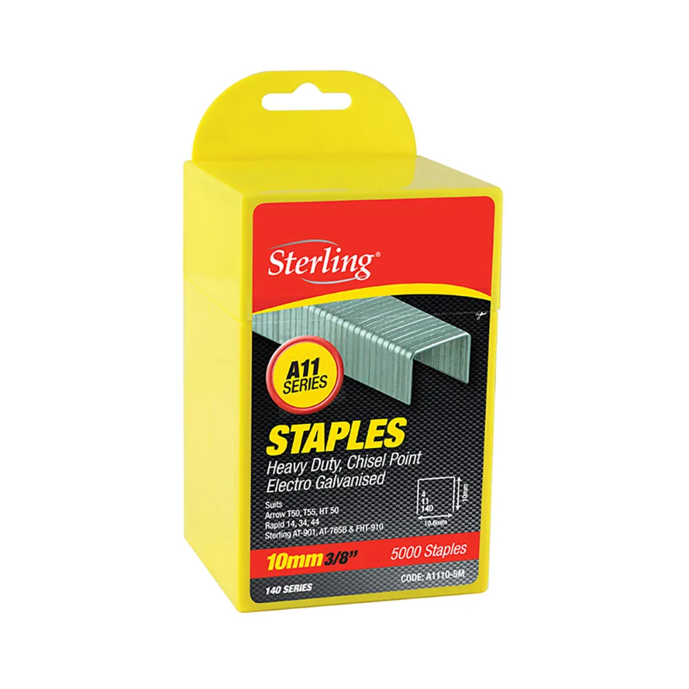 STERLING 10mm A11 Style Staple - 5000 Box A11105M