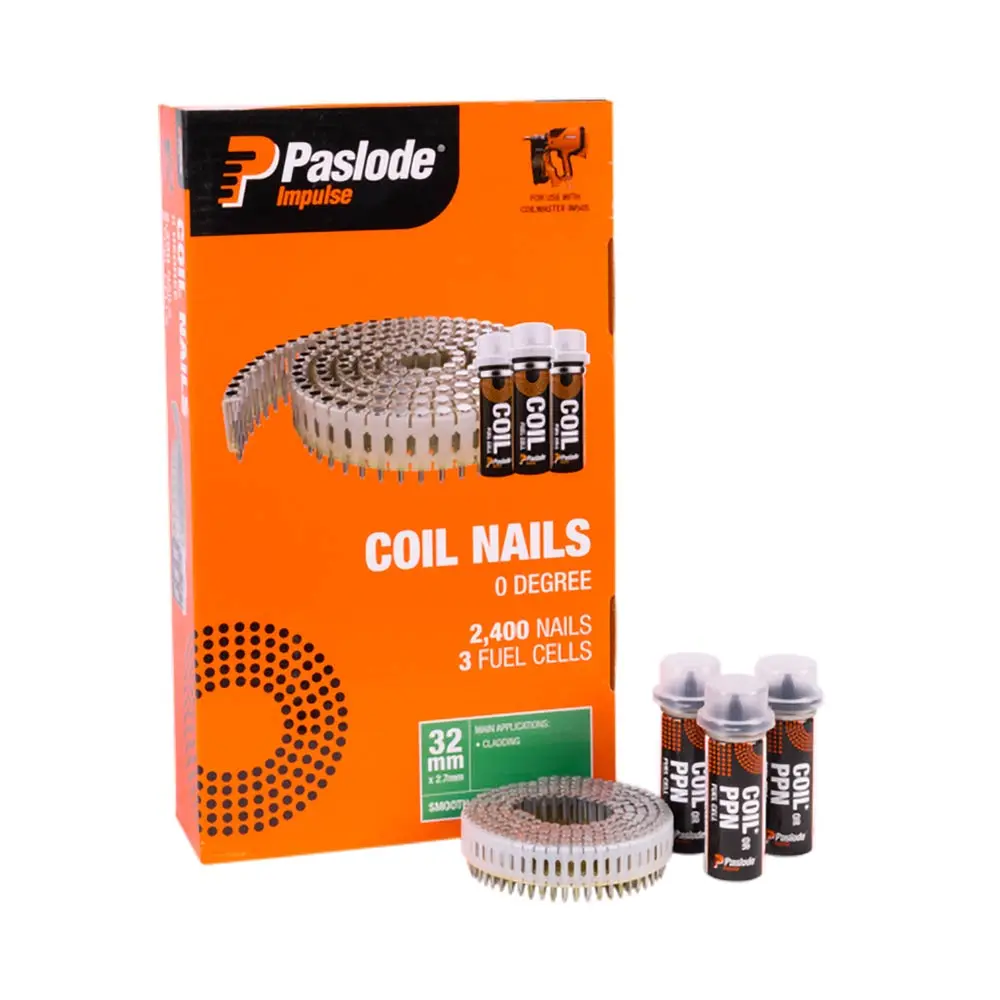 PASLODE 32 x 2.7mm HDG Coil Nails B40027