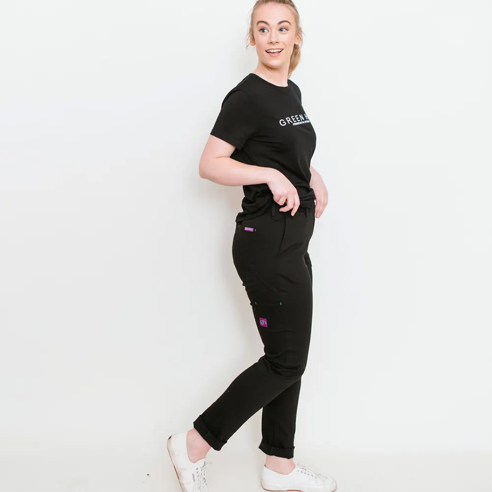 GREEN HIP High Rise Pants Original Black P-ORIG-BLK 06