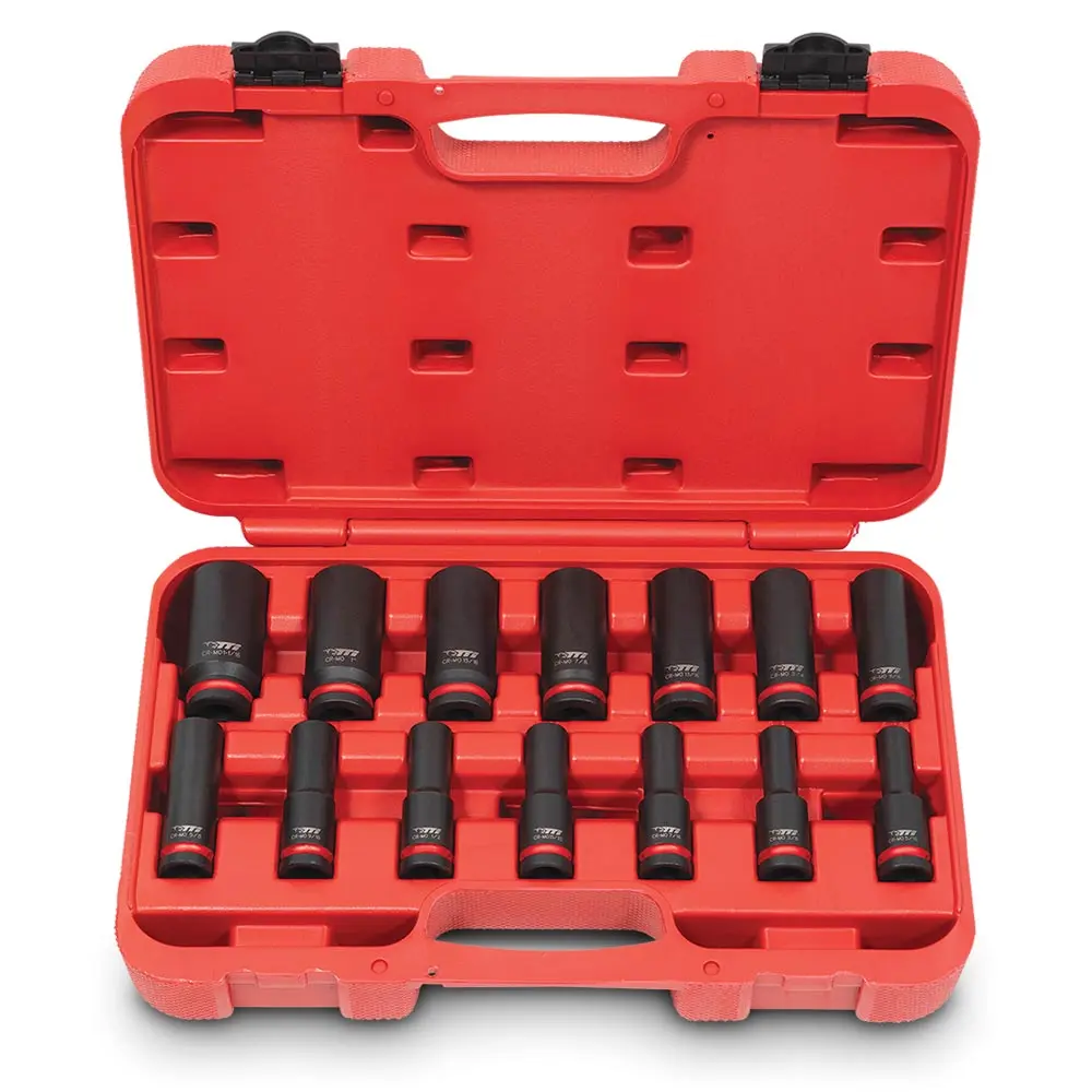 TTI 14 Piece 1/2inch Drive AF Impact Socket Set TT12D14AFISS