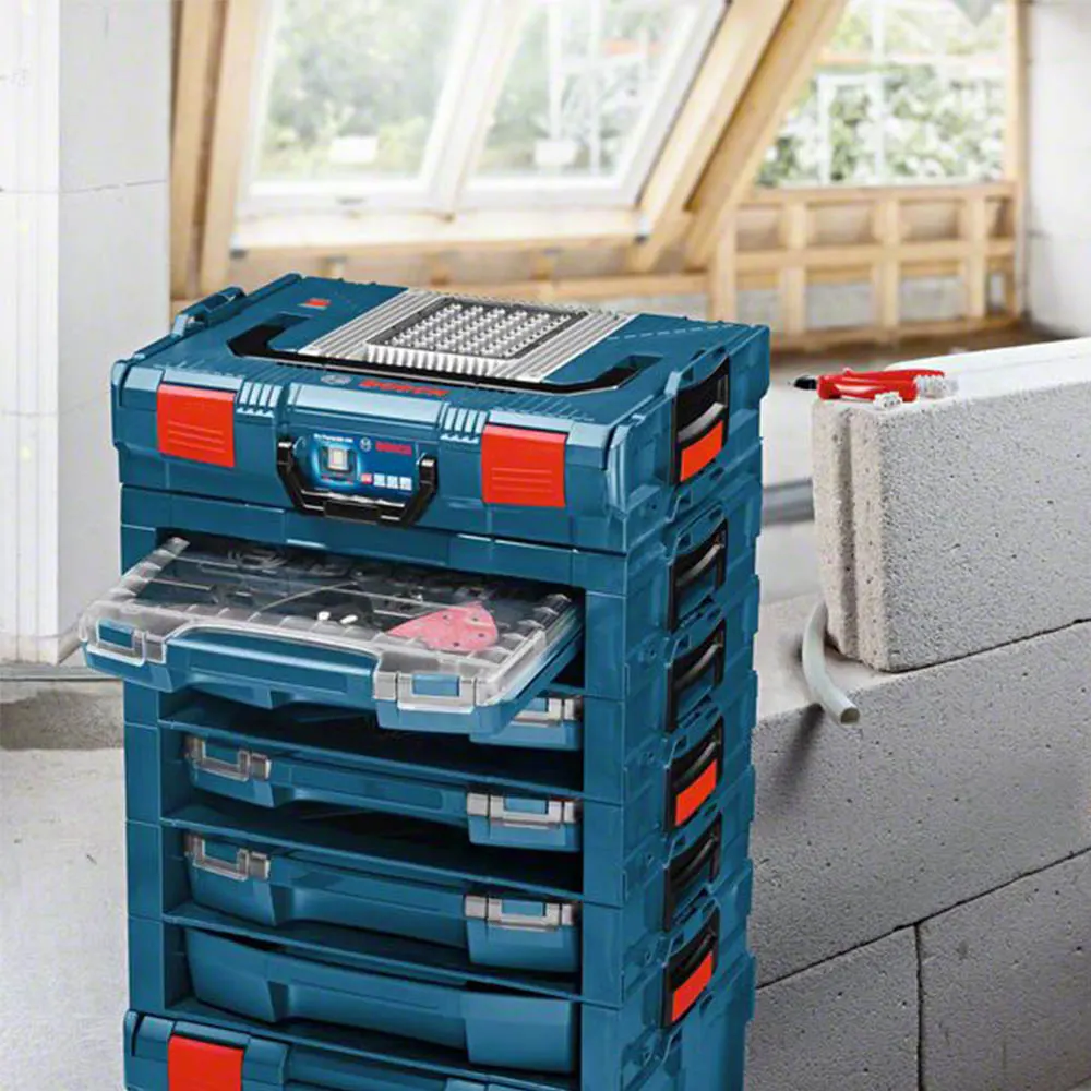 BOSCH 442 x 342 x 356mm i-BOXX Shelf Professional Toolcase System w. Lid 3pcs 1600A001SF