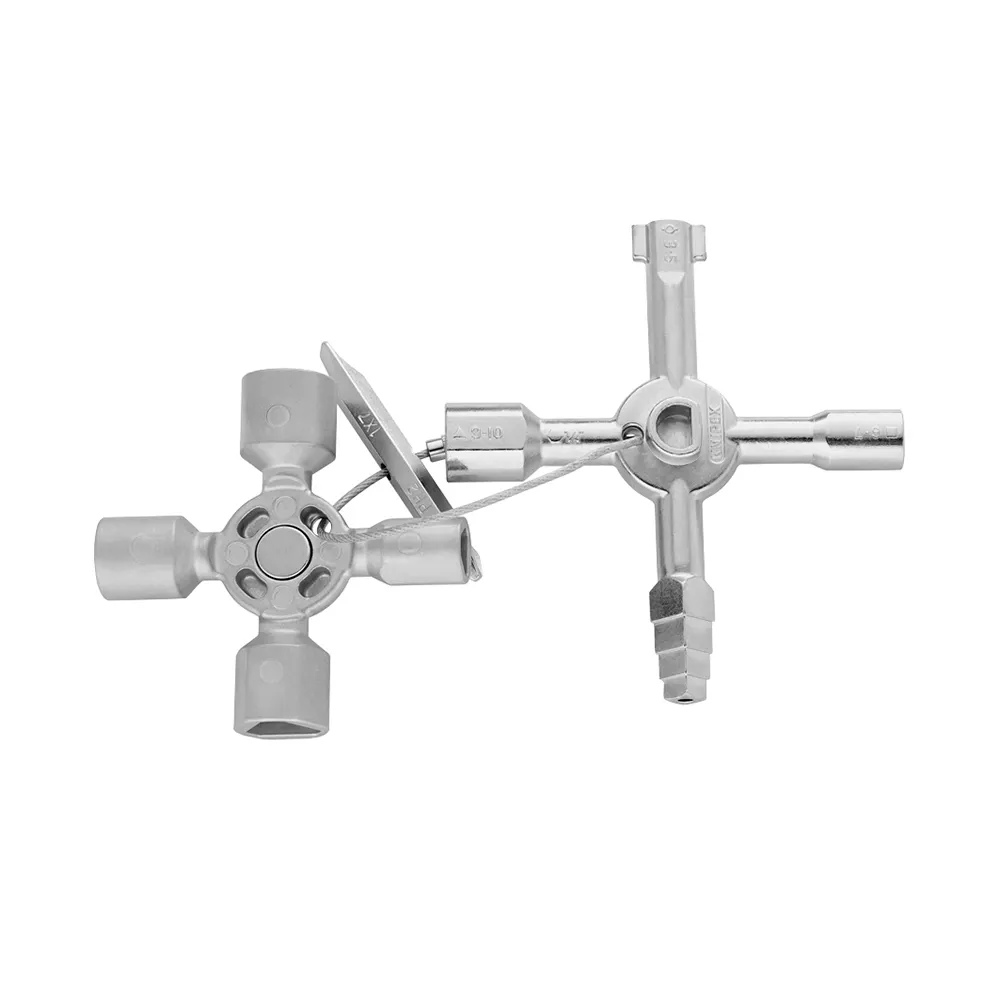 KNIPEX 92mm TwinKey Control Cabinet Key 001101