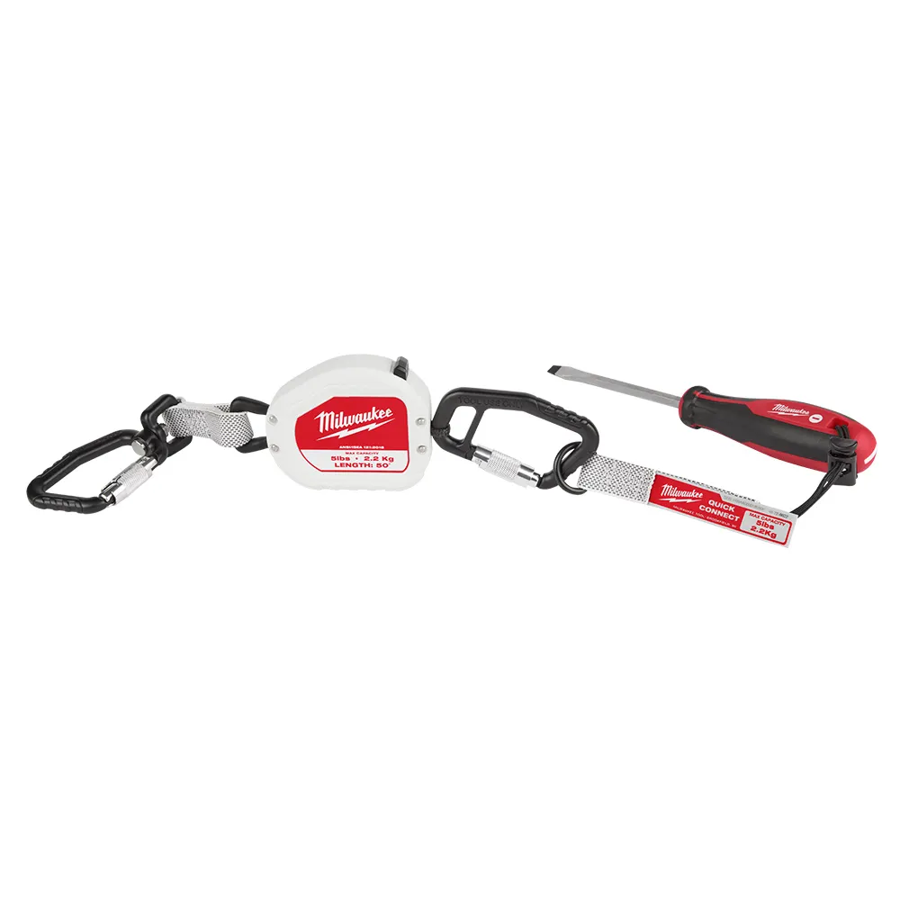 MILWAUKEE 2.2kg 50" Retractable Tool Lanyard 48228825