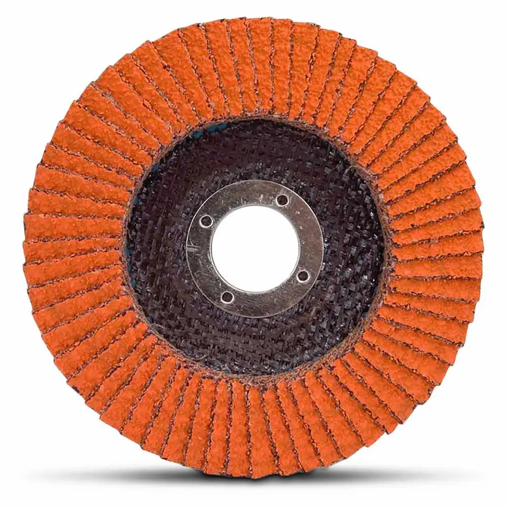 NORTON 125mm 60-Grit Ceramic Angled Flap Disc - BLAZE