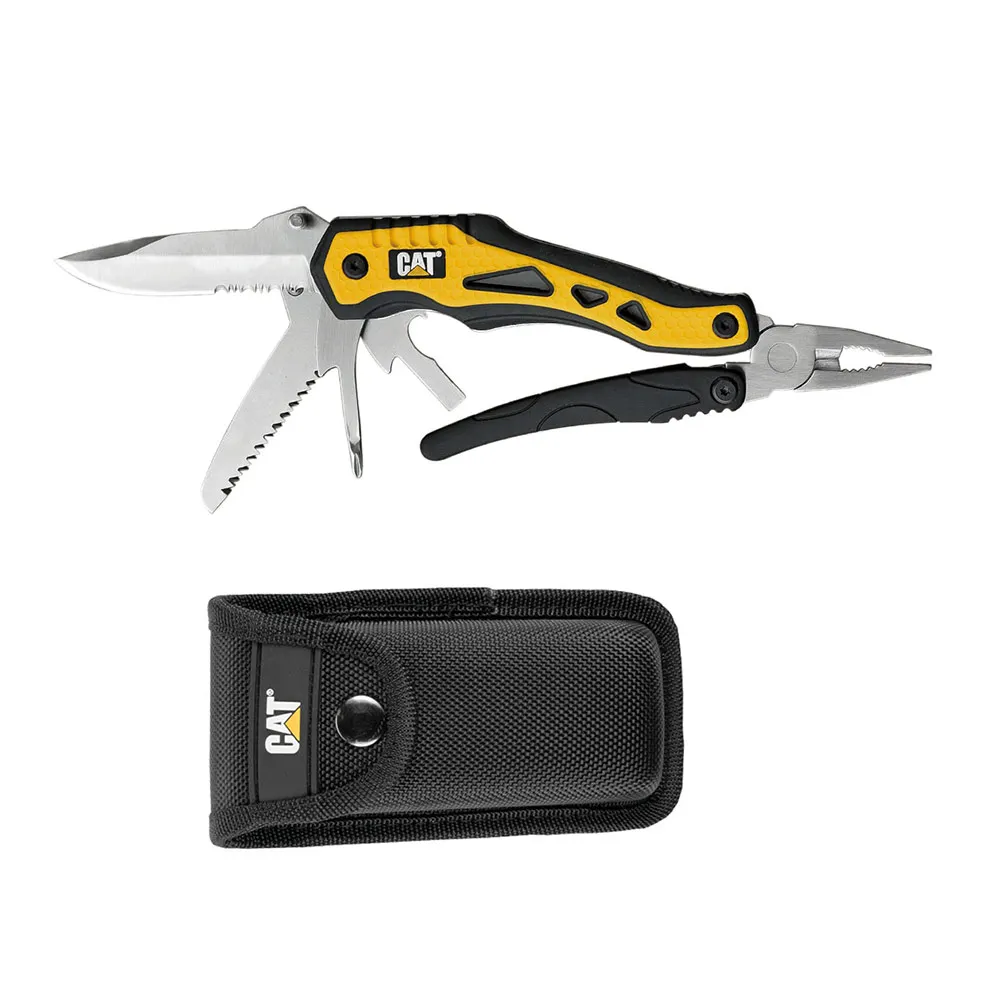 CAT 10-in-1 Multi Tool With Sheath 980526I