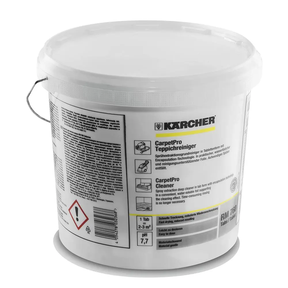 KARCHER CarpetPro RM760 Vacuum Cleaner Tablet - 200 Pack 62958510