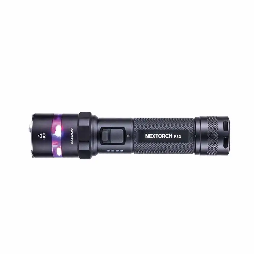 NEXTORCH P83 Red & Blue Signal Lights Rechargeable Led Torch NTP83