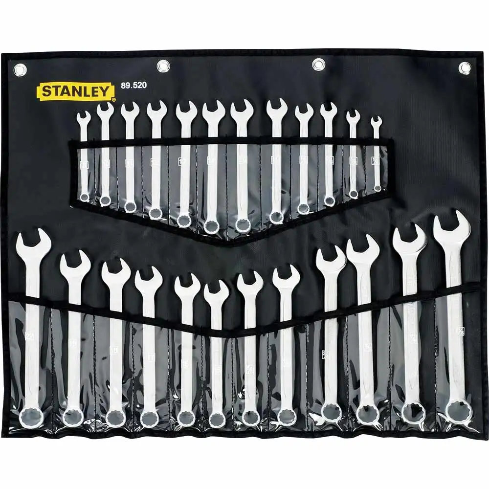 STANLEY R/OE Met/Af Spanner Set - 24 Piece 89-520