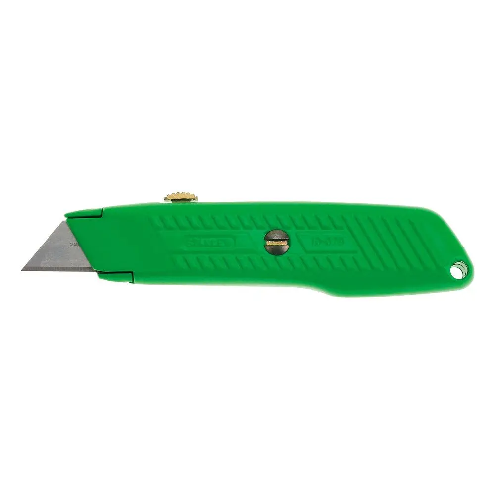 STANLEY Hi-Visibility Retractable Knife - Green 10-179