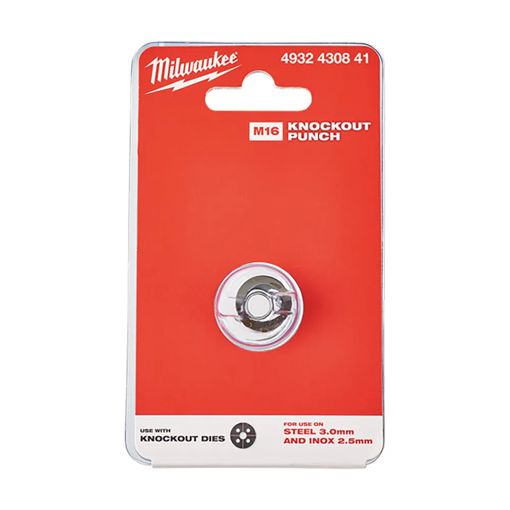 MILWAUKEE 16.2mm EXACT M16 Knockout Punch 4932430841