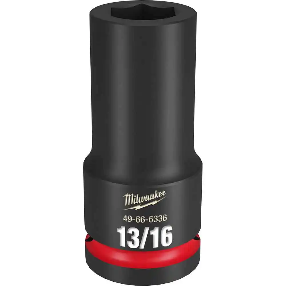 MILWAUKEE SHOCKWAVE 3/4" Drive 13/16" Deep 6 Point Impact Socket 49666336