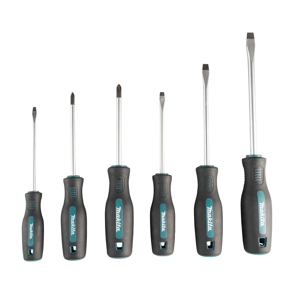 MAKITA 6 Piece DIY Screwdriver Set E-13518