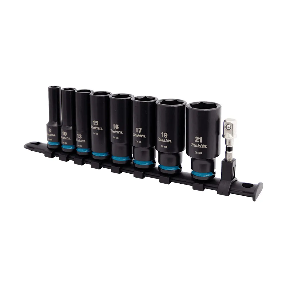 MAKITA 3/8inch Drive Deep XPS Socket Set - 9 Piece E-22997