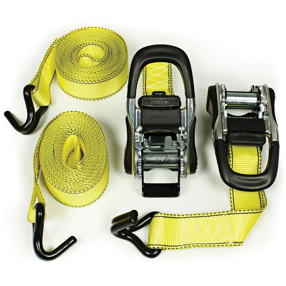 GUARDALL 32mm x 4.8m 470kg 2Pk Ratcheting Straps GRSPRO3