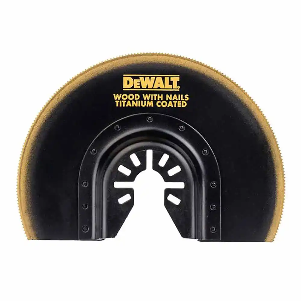 DEWALT Multi Tool 100mm Titanium BiM Wood With Nails Blade DT20711-QZ
