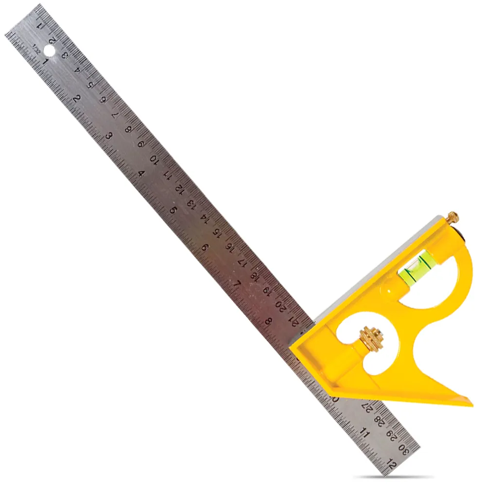 CRESCENT LUFKIN 300MM/12"  Stainless Steel Combination Square   LCS12