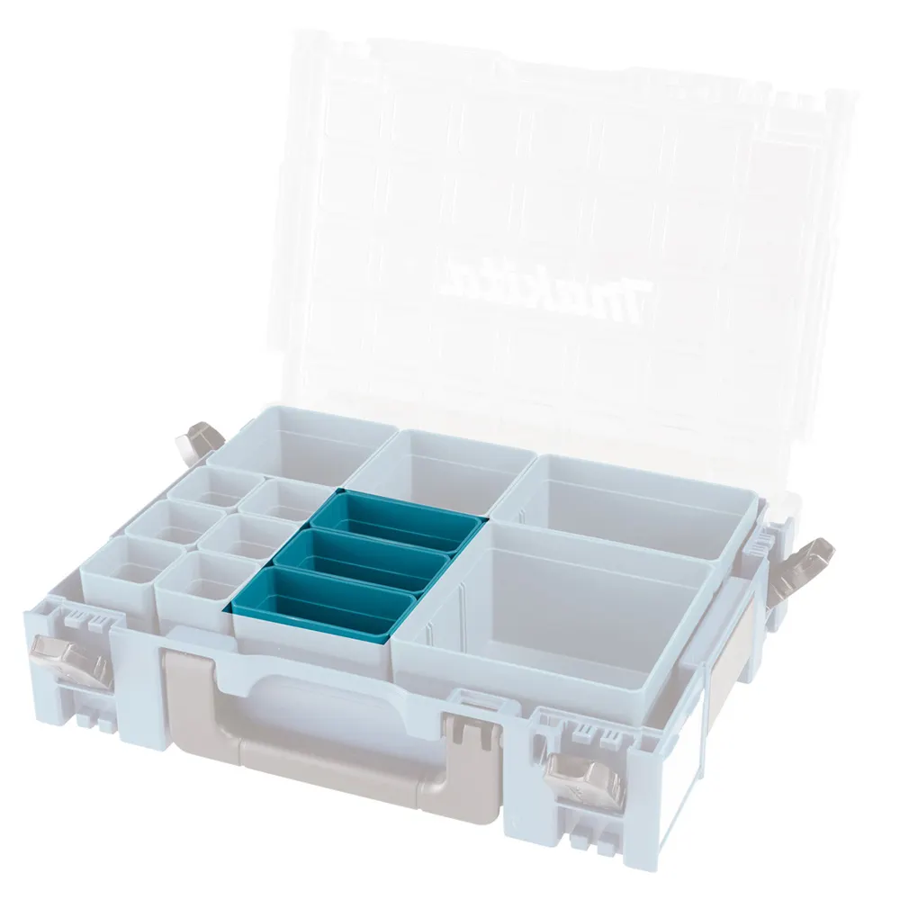 MAKITA Makpac Organiser 50 x 100mm Tub 2 Suits 191X84-4 191X94-1