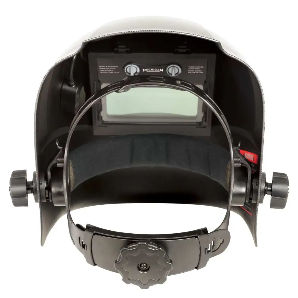 MICHIGAN True View Variable Shade Auto Darkening Carbon Welding Helmet MICADH500